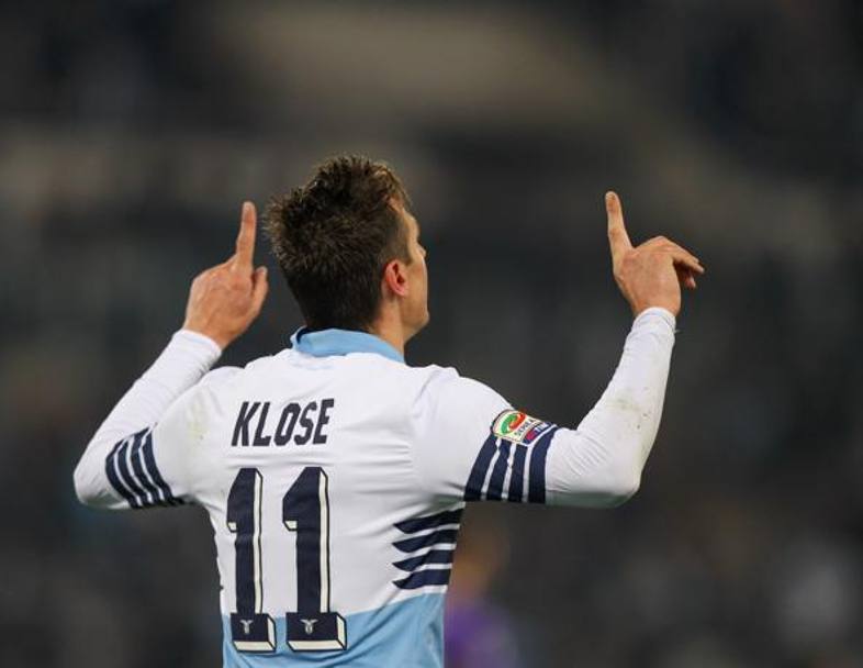 Miroslav Klose (Lazio)  la ciliegina sulla torta di Pioli: 6,75 tra marzo e aprile. Getty 